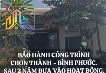 Bảo hành công trình sau 2 năm đưa vào hoạt động