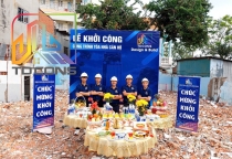 Thiết kế kiến trúc gia đình Anh Nhiên ( Mỏ Cày Nam - Bến Tre )