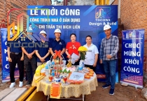 Thiết kế kiến trúc nhà anh Thảo (Vĩnh Long)