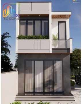 MẪU NHÀ PHỐ 2 TẦNG ĐẸP HIỆN ĐẠI (TP QUẢNG NGÃI)