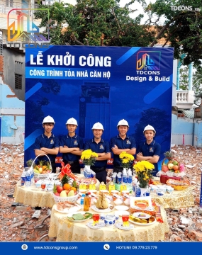 KHỞI CÔNG TÒA NHÀ CĂN HỘ CAO CẤP TẠI TP.HCM