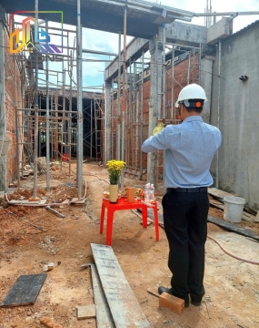 Thi công xây dựng Gia đình Chị Thu (Bình Phước)