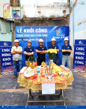 Thi Công xây dựng Gia Đình Chú Sanh (Bà Rịa Vũng Tàu)