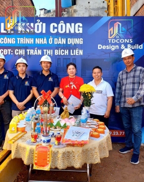 Thiết kế kiến trúc nhà anh Thảo (Vĩnh Long)
