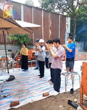 Biệt thự đơn lập TP Thủ Đức (Triển khai đổ bê tông sàn Tầng 3)