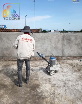 Công tác vệ sinh sàn mái và sàn thượng (TP Quảng Ngãi)