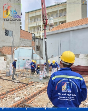 Hạng Mục Đổ Bê Tông Đầm Móng (TP. HỒ CHÍ MINH)