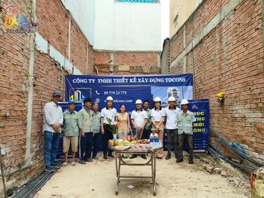 XÂY NHÀ TRỌN GÓI Gia đình Anh Niềm - Chị Hoa ( Khởi công )